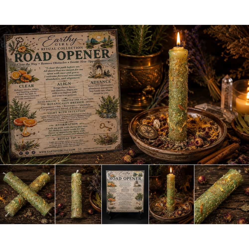 Road Opener Ritual Candle